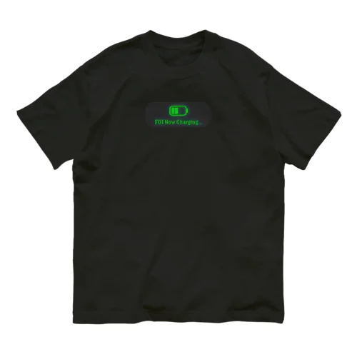 FOI Now Charging - GR オーガニックコットンTシャツ