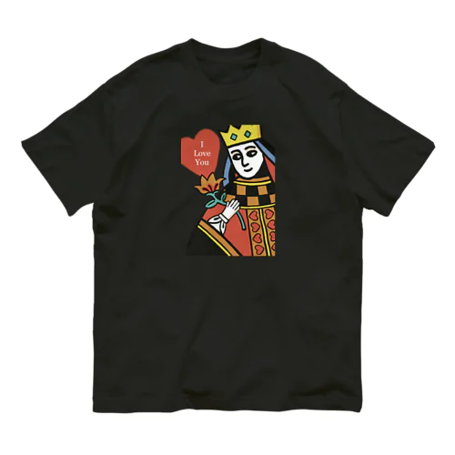 ハートの女王 オーガニックコットンTシャツ