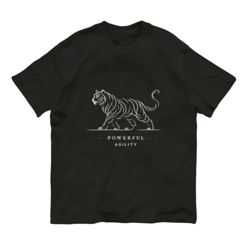 虎・トラ・とら！ オーガニックコットンTシャツ