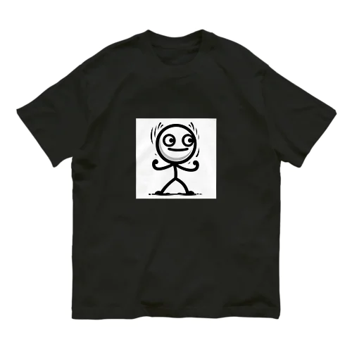 線人くん(ガッツ) オーガニックコットンTシャツ