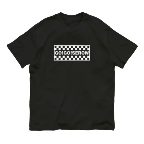 GO!GO!SEROW ゴーゴーセロー ヤマハ ホワイト オーガニックコットンTシャツ