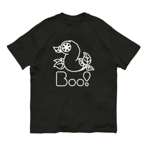 Boo!(モンゴリアンデスワーム) Organic Cotton T-Shirt