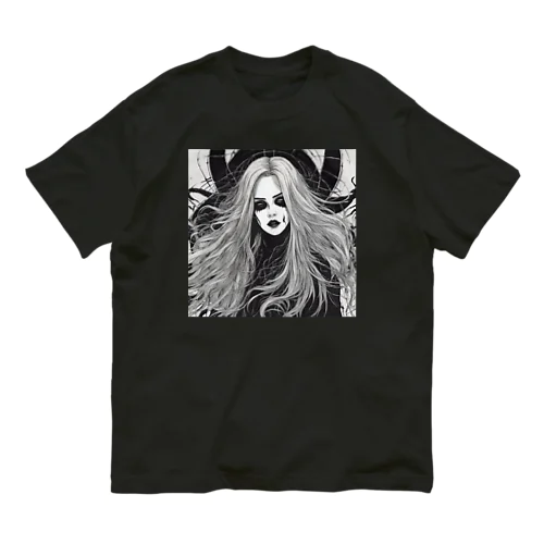 death metal girl ＝Cindy＝ オーガニックコットンTシャツ