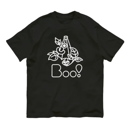 Boo!(からかさおばけ) Organic Cotton T-Shirt