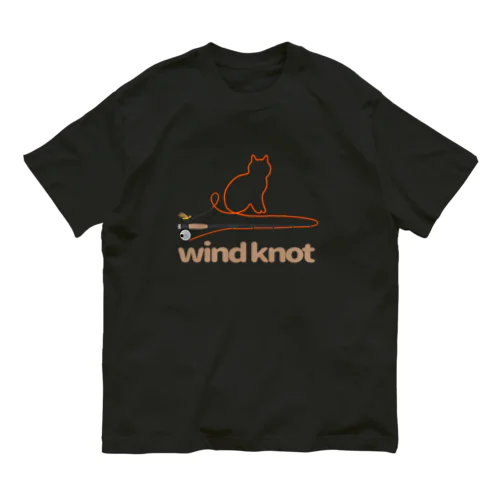 wind knot オーガニックコットンTシャツ