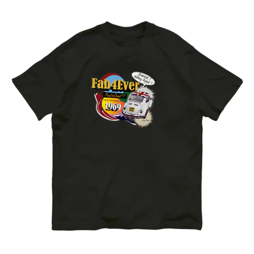 Fab4Ever ファブフォーエバー ポップアートバージョン Organic Cotton T-Shirt