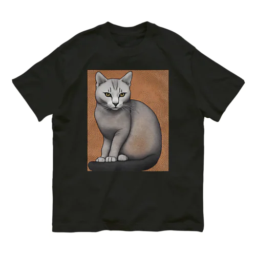 hairless cat 001 オーガニックコットンTシャツ