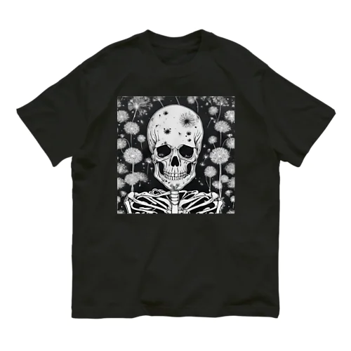 骸骨紳士シリーズ　微笑 Organic Cotton T-Shirt