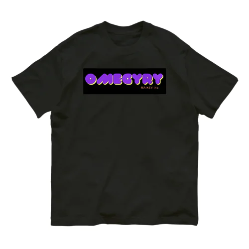  OMEGYRY オーガニックコットンTシャツ