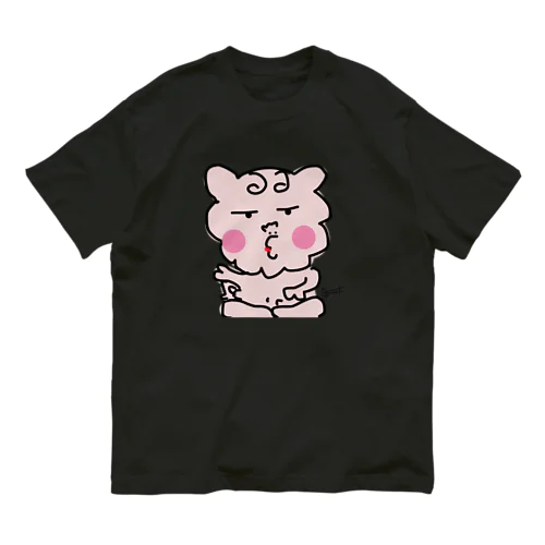 狛犬　ベビー狛ったん Organic Cotton T-Shirt