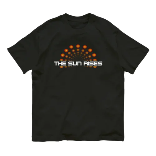 THE SUN RISES（太陽の輝き）✨ オーガニックコットンTシャツ