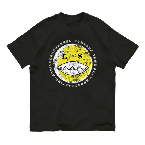 SMILE OLD PAINT3 オーガニックコットンTシャツ