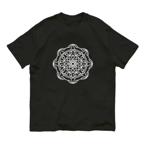 MANDALA •2• (W) オーガニックコットンTシャツ