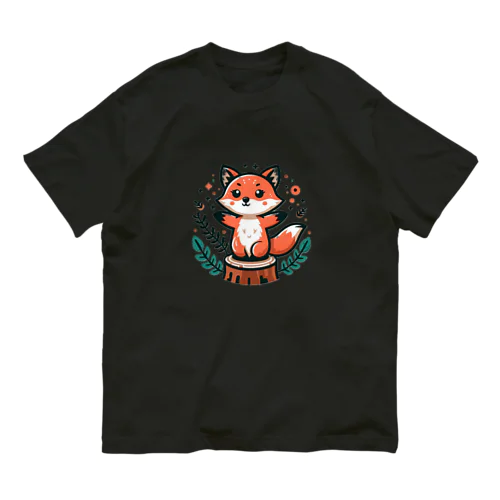 mountainＦＯＸ オーガニックコットンTシャツ