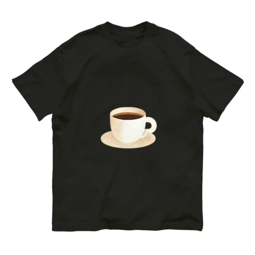 シンプル コーヒー Organic Cotton T-Shirt