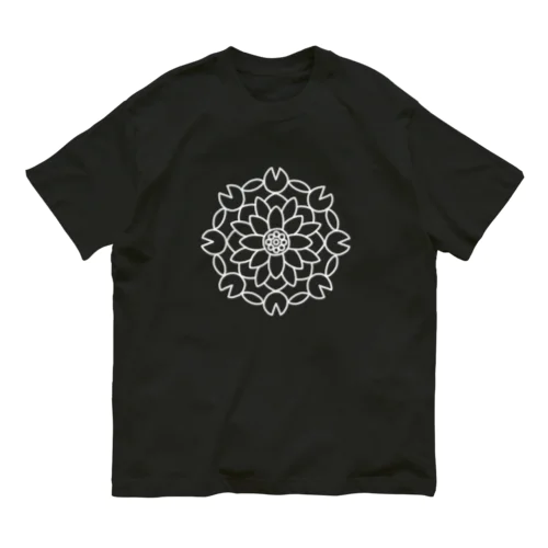 MANDALA •3• (W) オーガニックコットンTシャツ