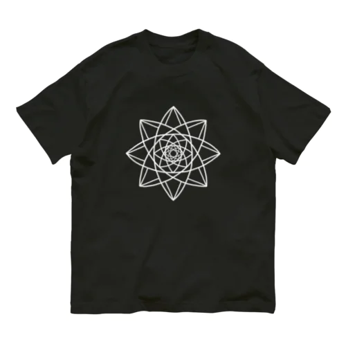 MANDALA •10• (W) オーガニックコットンTシャツ