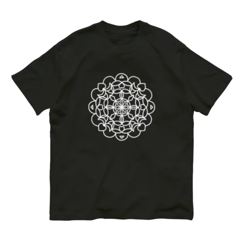 MANDALA •12• (W) オーガニックコットンTシャツ