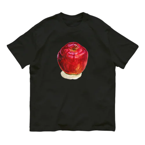 りんご オーガニックコットンTシャツ