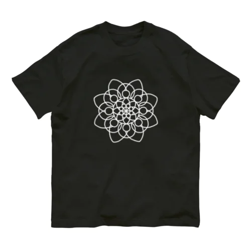 MANDALA •15• (W)  オーガニックコットンTシャツ