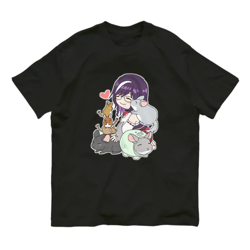 葉月なちゅえ＆ほわぷりちんちらーずコラボグッズ オーガニックコットンTシャツ