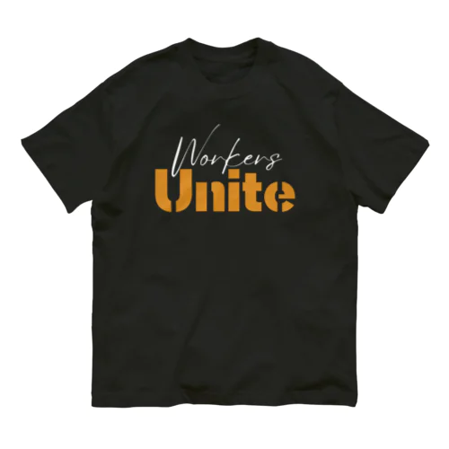 Workers Unite オーガニックコットンTシャツ