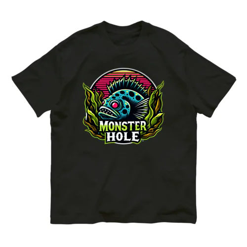 MONSTER HOLE 初デザイン Organic Cotton T-Shirt