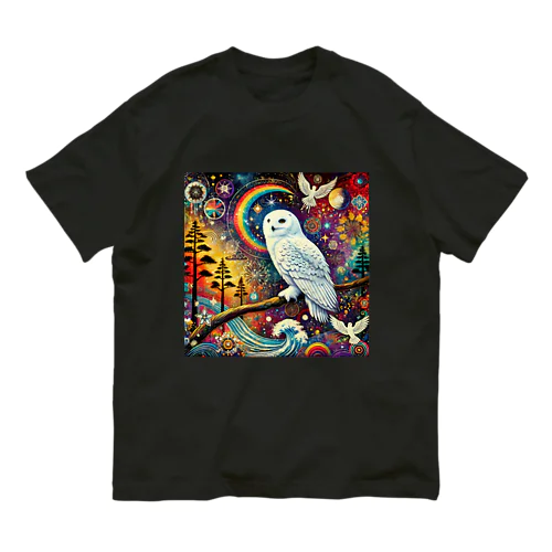 フクロウシリーズ４ Organic Cotton T-Shirt