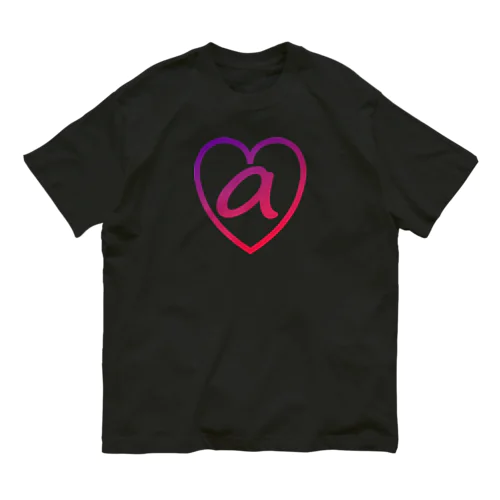 @Heart シリーズ　グラデVer オーガニックコットンTシャツ