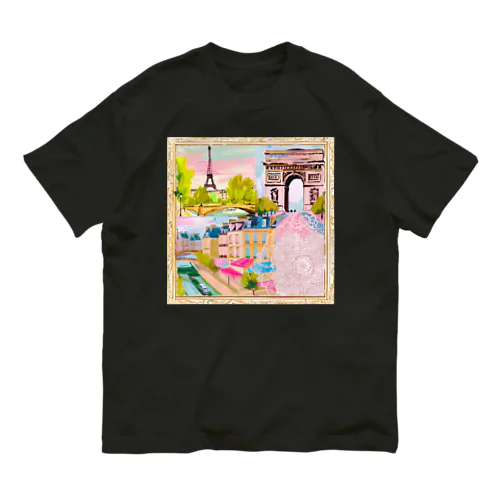 憧れのパリ🗼美しい風景🖼✨ Organic Cotton T-Shirt