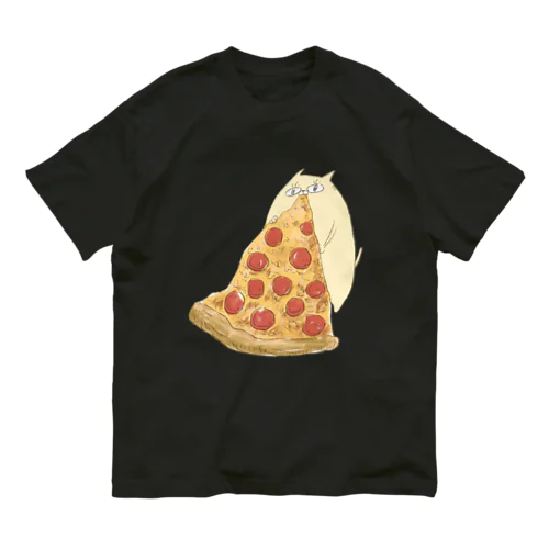 pizza time(ぐーにゃん) オーガニックコットンTシャツ