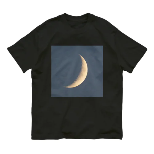 上弦の月🌙 オーガニックコットンTシャツ