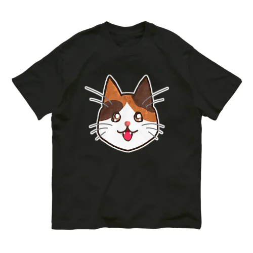 三毛猫ちゃん オーガニックコットンTシャツ