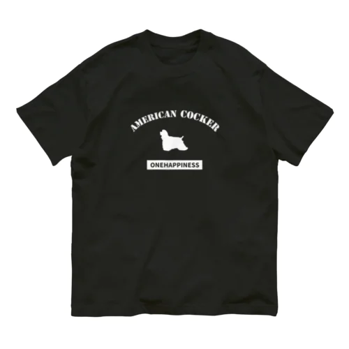 アメリカンコッカースパニエル オーガニックコットンTシャツ