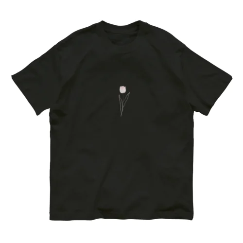 pink tulip オーガニックコットンTシャツ