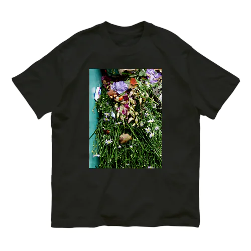 t-flower-1 オーガニックコットンTシャツ