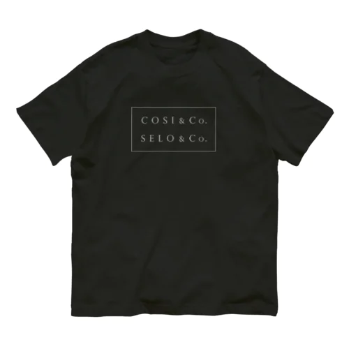 こしあんどこ 白あんどこ（シルバーカラー） Organic Cotton T-Shirt