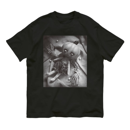 Pumpkin Head（MONO） Organic Cotton T-Shirt