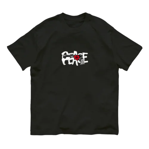 PEACE オーガニックコットンTシャツ