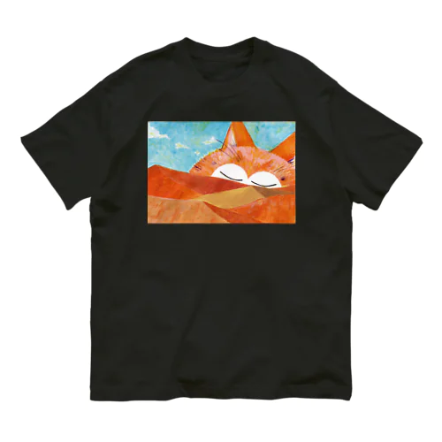 Sunny over the desert オーガニックコットンTシャツ