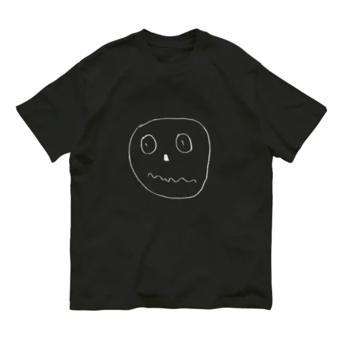 怖がりのマルちゃん Organic Cotton T-Shirt