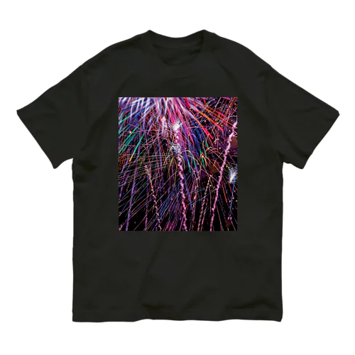 打上花火 オーガニックコットンTシャツ