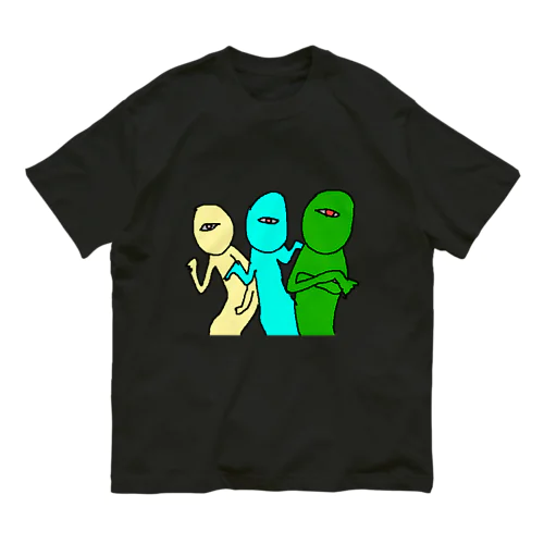 でゅっでゅる三人組 Organic Cotton T-Shirt