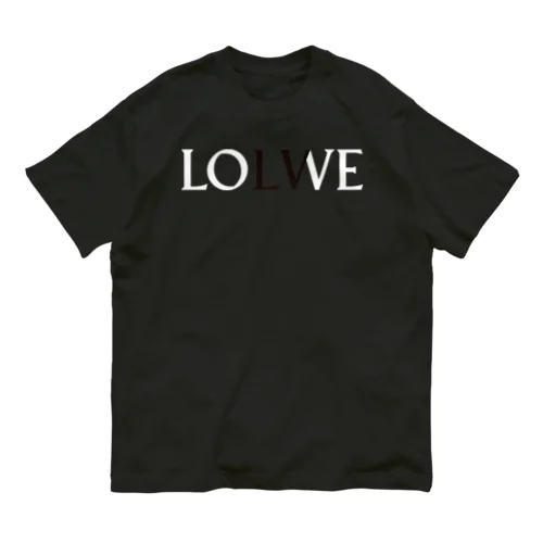 LO□VE オーガニックコットンTシャツ