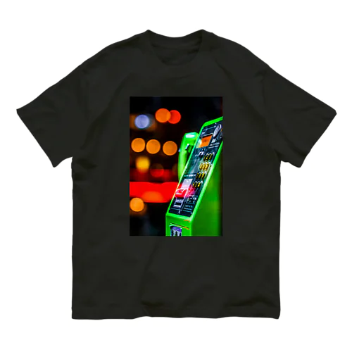 夜のテレフォンBOX オーガニックコットンTシャツ