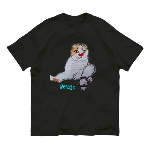 ふくみ鼻ハートサイン Organic Cotton T-Shirt