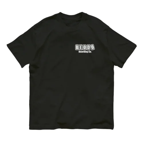 BEODO Team T Black & Navy オーガニックコットンTシャツ