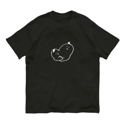 ギュー（白） Tシャツ オーガニックコットンTシャツ