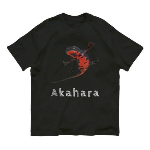 アカハライモリが主人公！ オーガニックコットンTシャツ