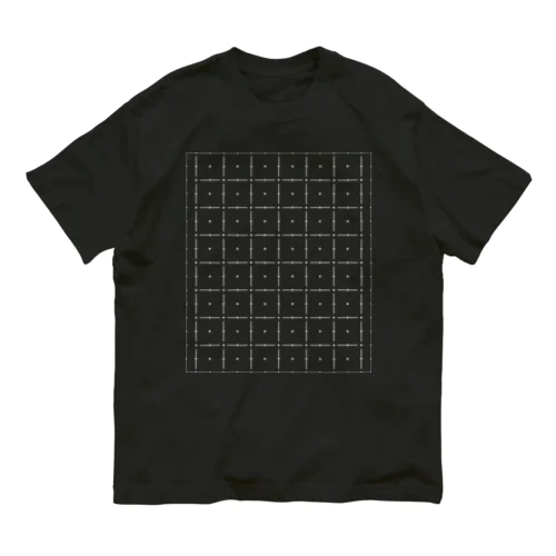 両面方眼2520x2992濃色用 オーガニックコットンTシャツ